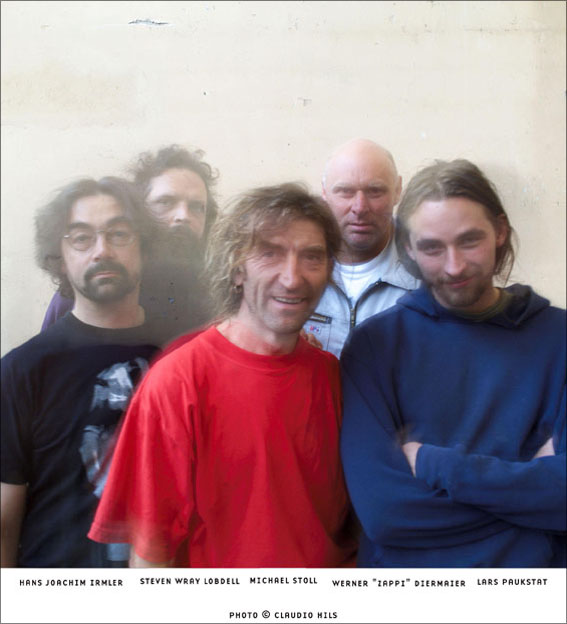 Faust 2000: Jochen, Steve, Michael, Zappi, Lars