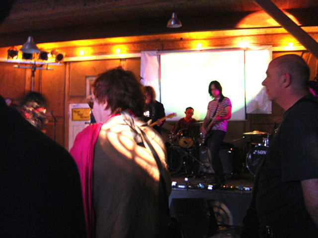 Marble Faust: Edward Ka Spel and Alan (Ectogram) watching